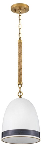 Hinkley lighting boho függeszték nash fehér sárgaréz elshk-nash-p-hb