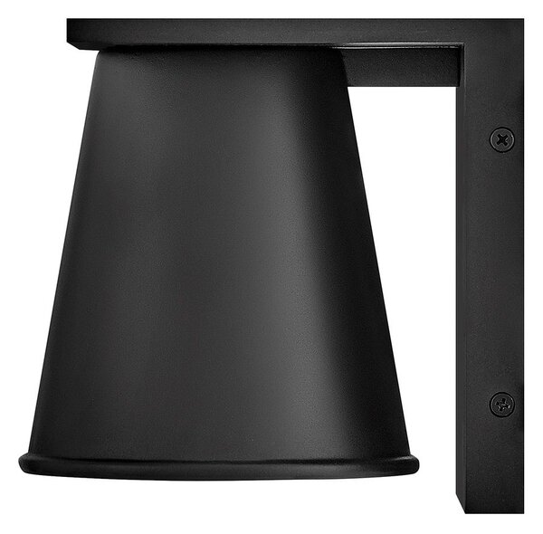 Hinkley lighting modern kültéri fali lámpa hans fekete elshk-hans-s-blk IP44