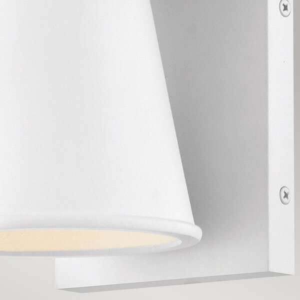 Hinkley lighting modern kültéri fali lámpa hans fehér elshk-hans-s-wht IP44