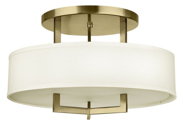 Hinkley lighting klasszikus mennyezeti lámpa hampton fehér sárgaréz elshk-hampton-sf-bb
