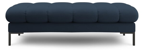 Sötétkék párnázott pad Bali – Cosmopolitan Design
