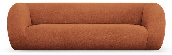 Narancssárga buklé kanapé 230 cm Essen – Cosmopolitan Design