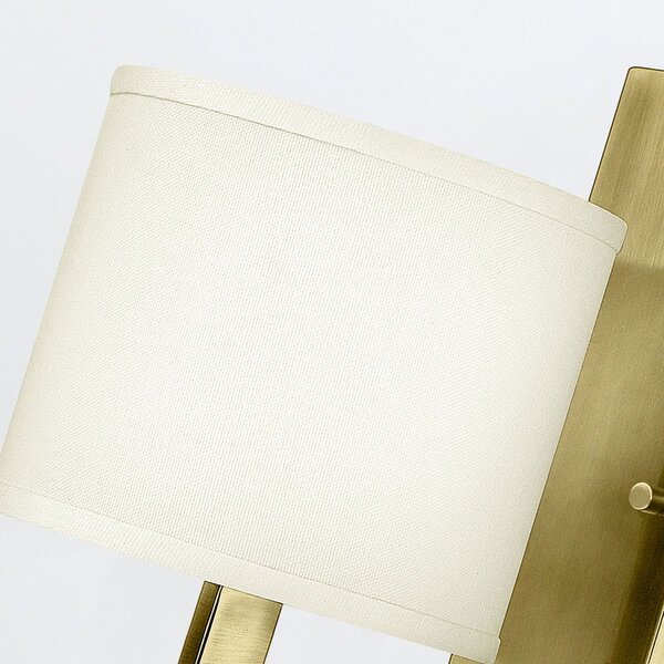 Hinkley lighting klasszikus fali lámpa hampton fehér sárgaréz elshk-hampton1-bb