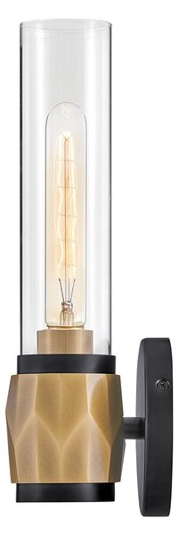 Hinkley lighting kristály fali lámpa ellison fekete sárgaréz átlátszó elshk-ellison1-bk-hb IP44