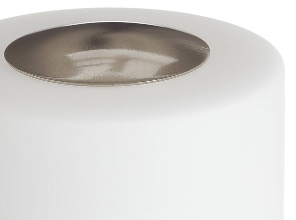 Fabas Luce Simi dimmelhető asztali lámpa érintő.funkcióval,, Fehér / opál, Nappali / Étkező, fém, Modern