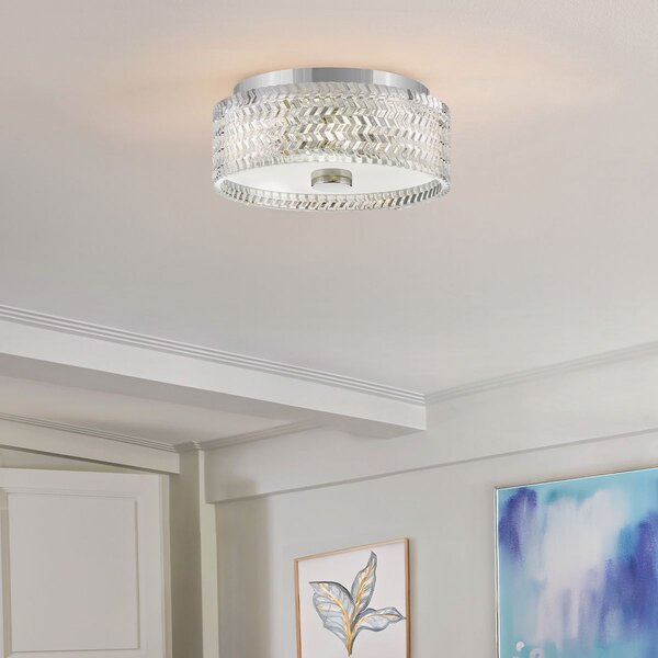 Hinkley lighting kristály mennyezeti lámpa elle króm átlátszó elshk-elle-f-s-cm