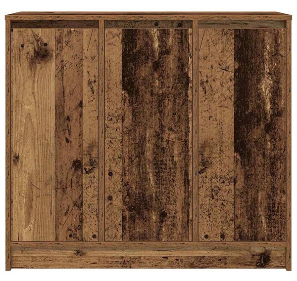 Antik fa szerelt fa tálalószekrény 85x34x76 cm