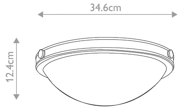 Hinkley lighting klasszikus mennyezeti lámpa collier fekete opál elshk-collier-f-s-bx