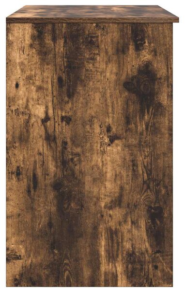 Füstös tölgy színű szerelt fa íróasztal 86x49x76 cm