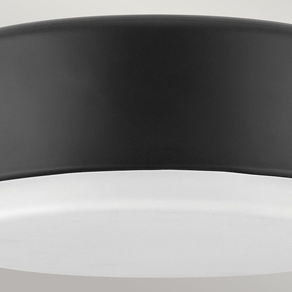 Hinkley lighting modern mennyezeti lámpa cedric fekete opál elshk-cedric-f-s-bk