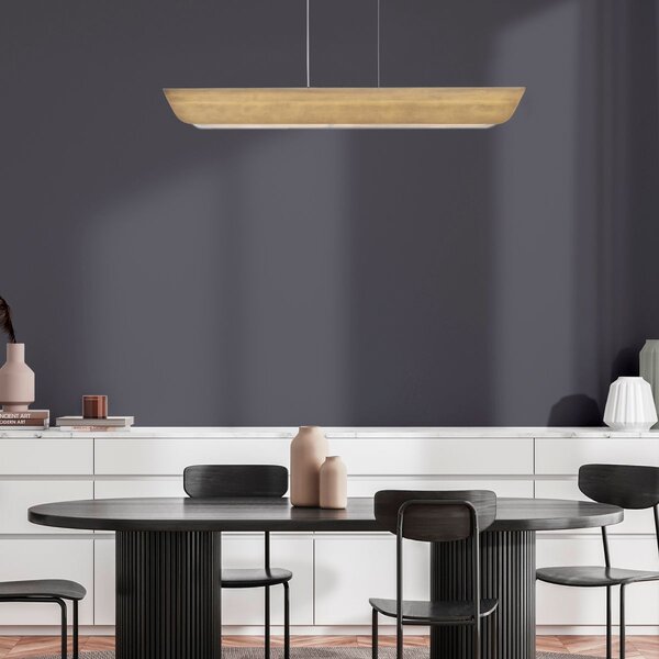Hinkley lighting modern függeszték arco sárgaréz elshk-arcoledlp117hb