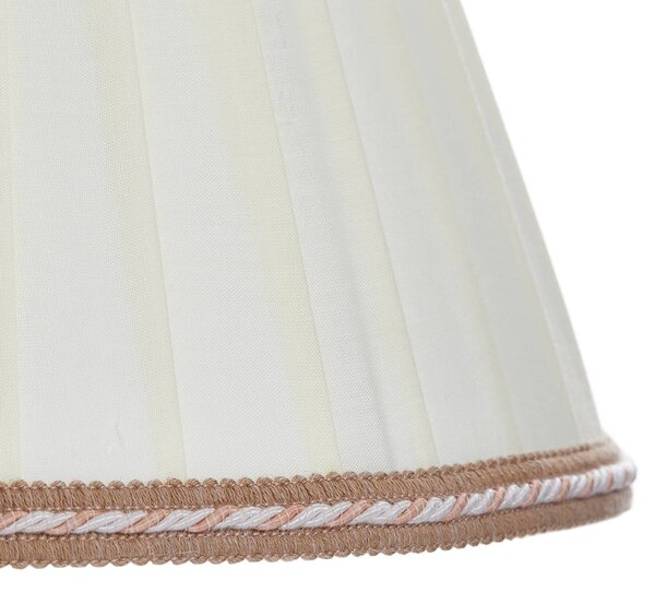 ORION Rosella asztali lámpa 40 cm magas, Bronz / antik sárgaréz, Nappali / Étkező, fém, Antik