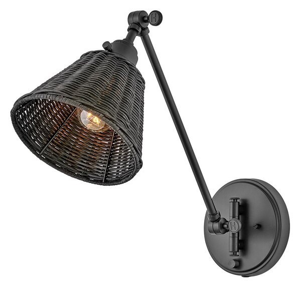 Hinkley lighting boho fali lámpa arti fekete elshk-arti-1w-bk-br