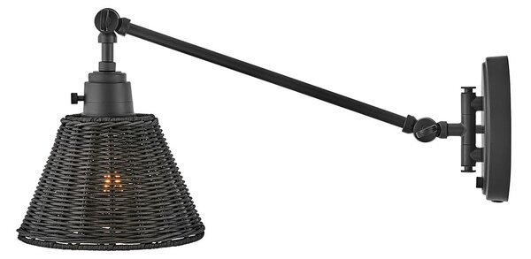 Hinkley lighting boho fali lámpa arti fekete elshk-arti-1w-bk-br