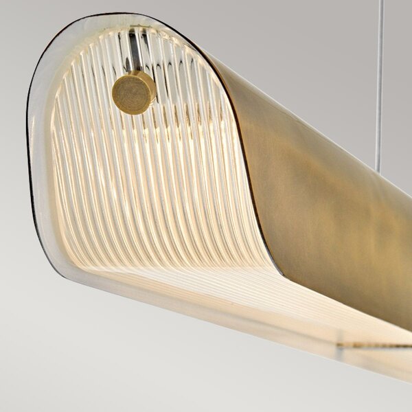 Hinkley lighting modern függeszték arco sárgaréz elshk-arcoledlp117hb