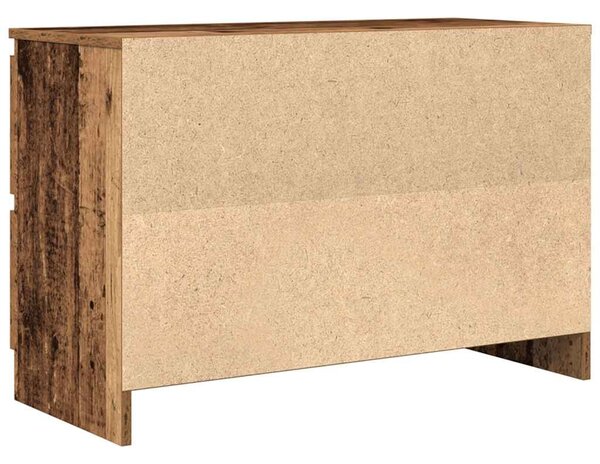 Antik hatású szerelt fa TV-szekrény 80x35x54 cm