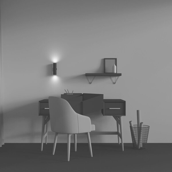 Maytoni modern fali lámpa calipso fekete myc106wl-02-gu10-b