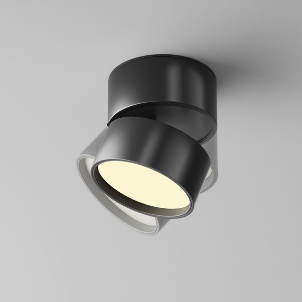 Maytoni modern spot lámpa onda fekete myc024cl12w2.7k-b-1