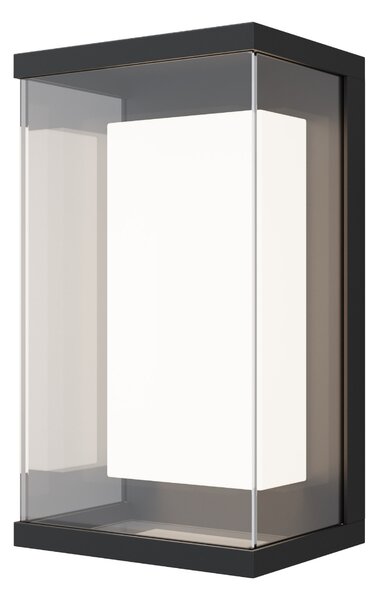 Maytoni modern kültéri fali lámpa baker street fekete myo021wl-l10b3k IP65