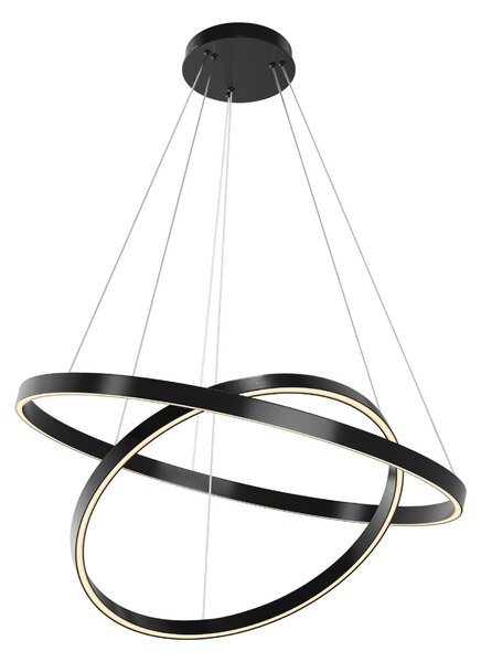 Maytoni modern függeszték rim fehér fekete mymod058pl-l74bk