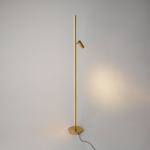 Maytoni modern állólámpa thin sárgaréz mymod395fl-l28bs3k