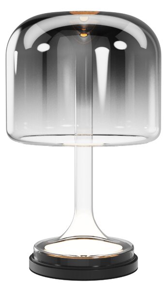 Maytoni modern asztali lámpa spirito fekete füstös mymod286tl-l18b3k
