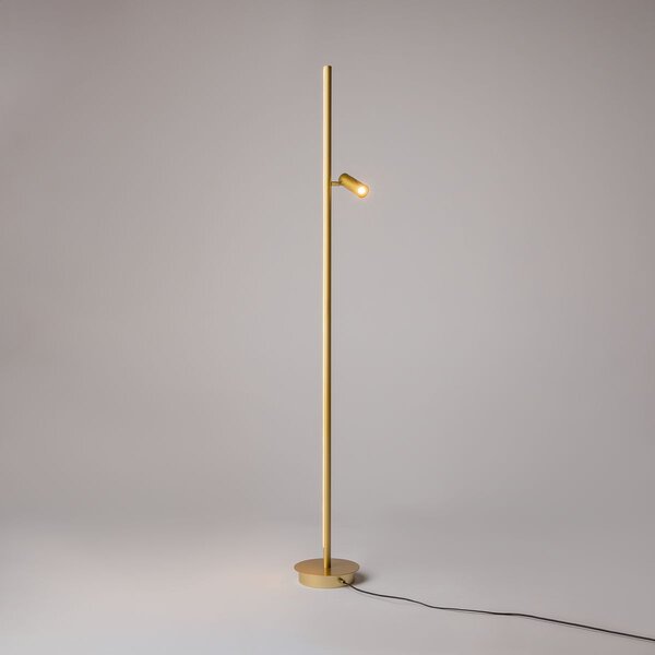 Maytoni modern állólámpa thin sárgaréz mymod395fl-l28bs3k