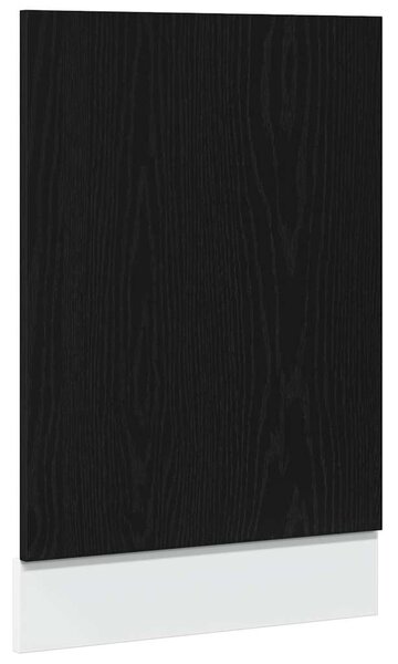“Lyon” fekete tölgy szerelt fa mosogatógép panel 45x1,5x67 cm