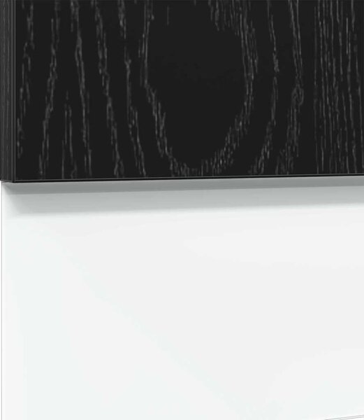 “Lyon” fekete tölgy szerelt fa mosogatógép panel 45x1,5x67 cm