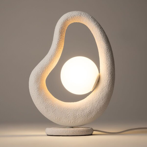 Maytoni modern asztali lámpa opus fehér mymod380tl-01w