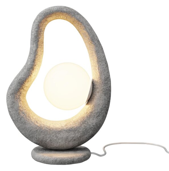Maytoni modern asztali lámpa opus fehér szürke mymod380tl-01gr