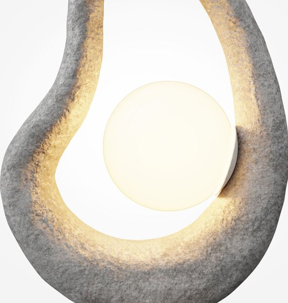 Maytoni modern asztali lámpa opus fehér szürke mymod380tl-01gr