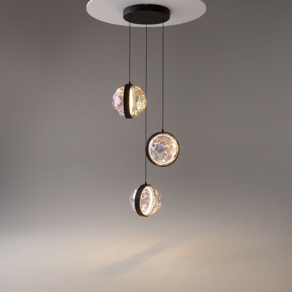 Maytoni modern függeszték misterio fekete sokszínű mymod379pl-l17b2.7k