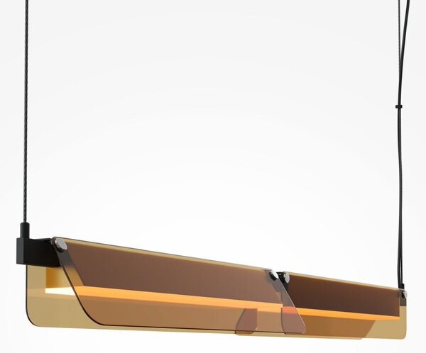 Maytoni modern függeszték flat borostyán fekete mymod296pl-l20bc3k