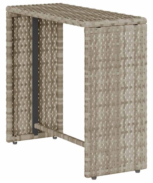 5 részes polyrattan kerti kanapé garnitúra párnákkal stackable