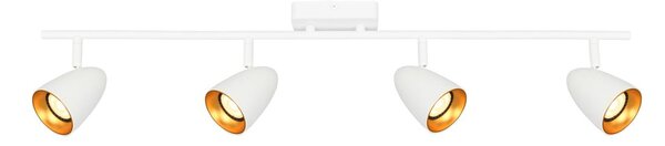 Italux modern spot lámpa tino fehér arany itxspl-36748-4-wh-gd
