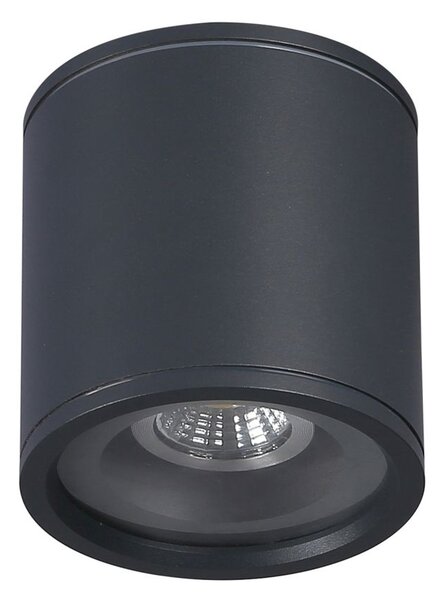 Italux modern spot lámpa tormi fekete átlátszó itxopn-39039-bk IP54