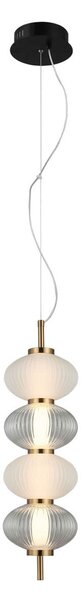 Italux modern függeszték testa fehér fekete átlátszó itxpnd-84938-4v-bk