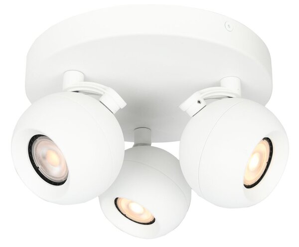 Italux modern spot lámpa lafin fehér itxspl-45379-3r-wh