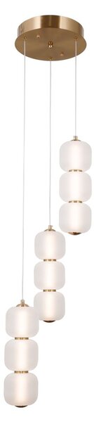 Italux modern függeszték ganti opál arany itxpnd-343629hbropal