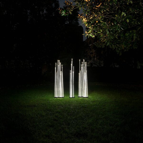 Artemide Architectural Reeds IP67 LED állólámpa 1db, Alu / szürke / cink, Rozsdamentes acél, Modern
