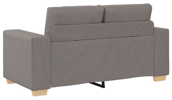 Tópszínű szövet loveseat kanapé 160x77x82 cm