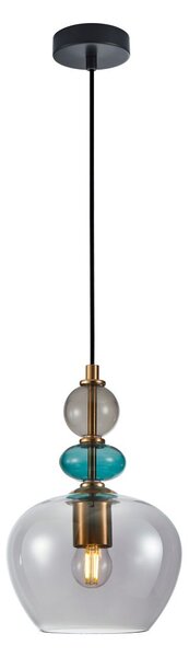 Italux modern függeszték busco fekete sokszínű arany itxpnd-30263-1abrosg
