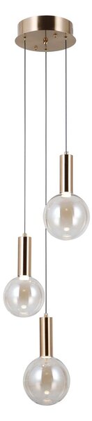 Italux modern függeszték strela borostyán arany itxpnd-34378-3s-hbr