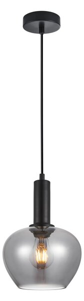 Italux modern függeszték stabla fekete füstös itxpnd-30084-1-bk-sg