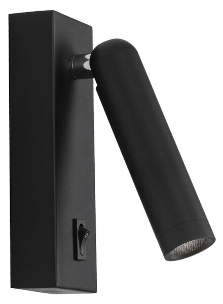 Italux modern fali lámpa nova fekete itxwl-46376-1-bk
