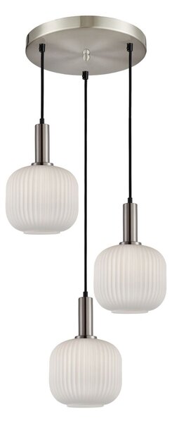 Italux modern függeszték penzi fehér ezüst itxpnd-31981-3s-scwh