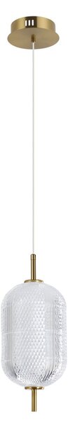 Italux glamour függeszték corado átlátszó arany itxpnd-81438-1b-gd