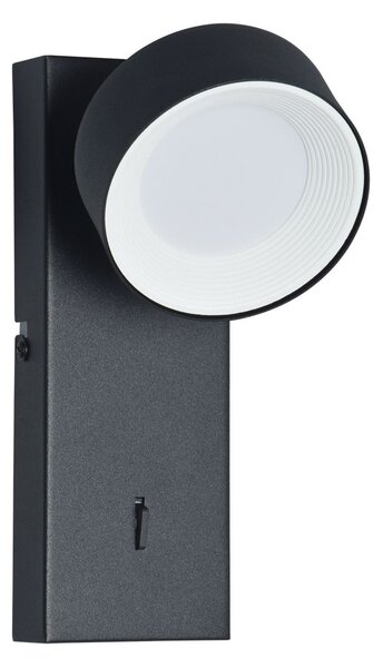 Italux modern fali lámpa fonten fekete itxwl-47380-1-bk