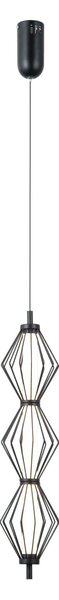 Italux modern függeszték sevil króm matt fekete itxpnd-34403-3v-bk